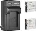 Kastar 2-Pack Battery and AC Wall Charger Replacement by Kastar