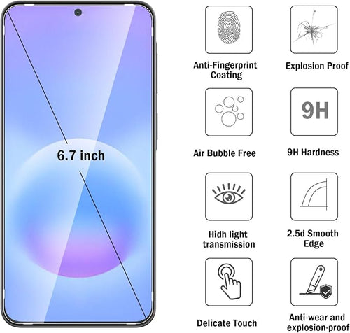 2+2 Pack for Samsung Galaxy A37/A57/A36/A56 5G Screen Protector - Image 2