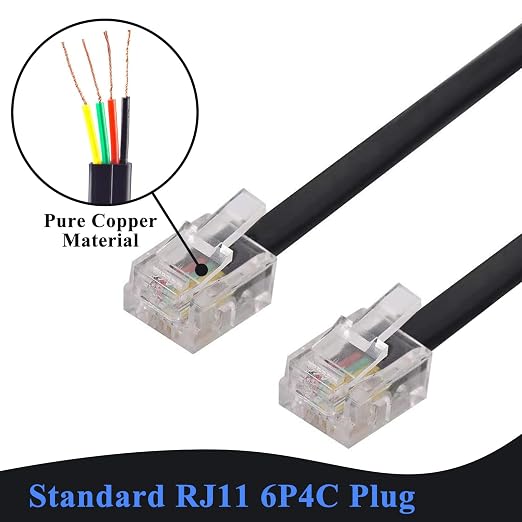 Phone Cord 10FT, Landline Telephone Cable - Image 2
