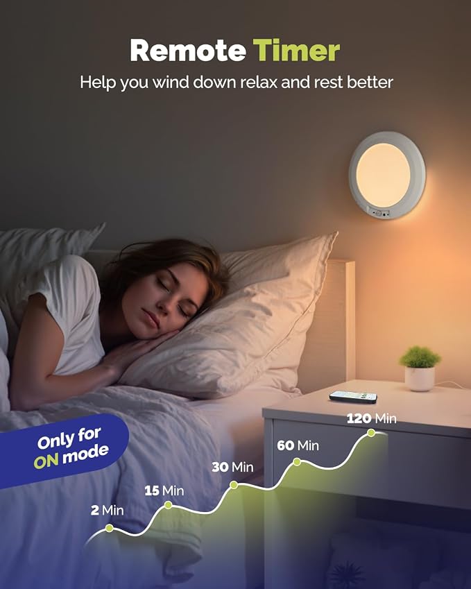 2PCs 10, 000mAh Rechargeable Ceiling Light - Image 8