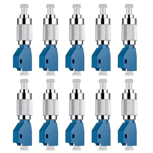 10PC Visual Fault Locator Fiber Adapter, Fiber Optic Connector, Single Mode by Moocci