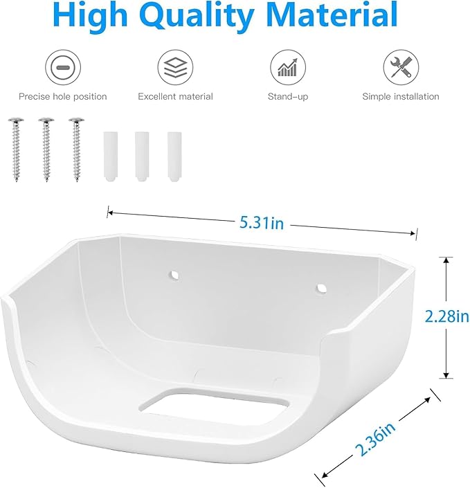 Huafly 3Pcs Screwless Wall Mount Bracket - Image 2