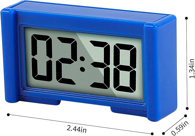 YOUNGFLY 3PCS Small Digital Clock, Vehicle Adhesive Clock - Image 7