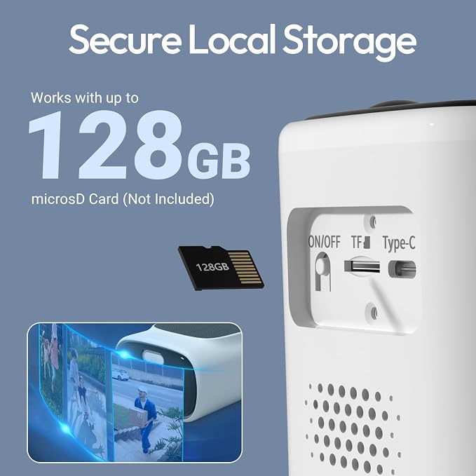 2pcs 2.4G/5G WiFi Cameras for Home Security - Image 9