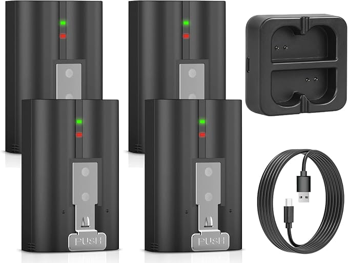 YUELAN 4-Pack 6040mAh Replacement Ring Battery - Image 7