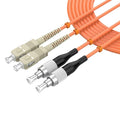 OM1 Fiber Optic Jumper Optical Patch Cord, SC/UPC to FC/UPC Multimode Duplex by lidkew