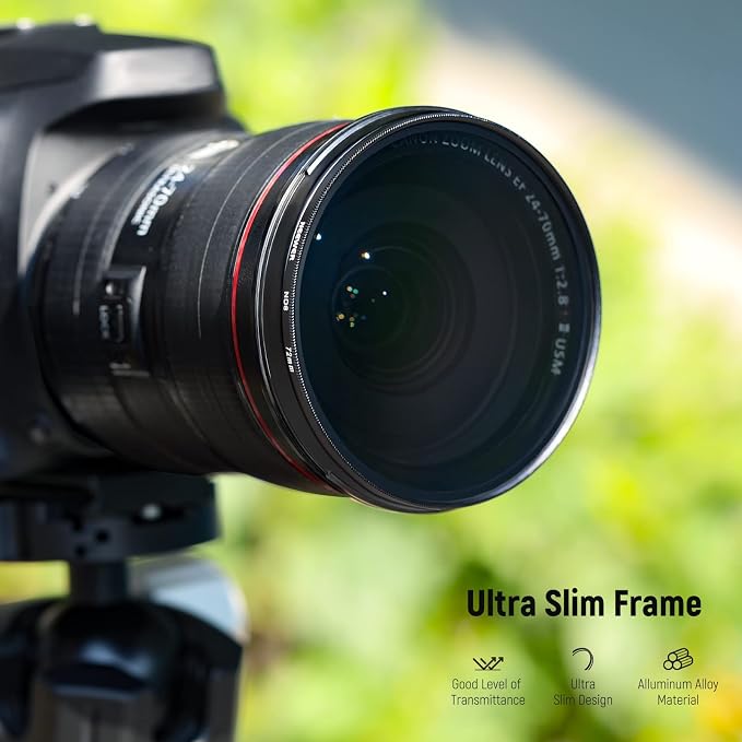 Neewer 72mm ND Filter Kit: ND2 ND4 ND8 ND16, Lens Cleaning Pen, Neutral Density - Image 4