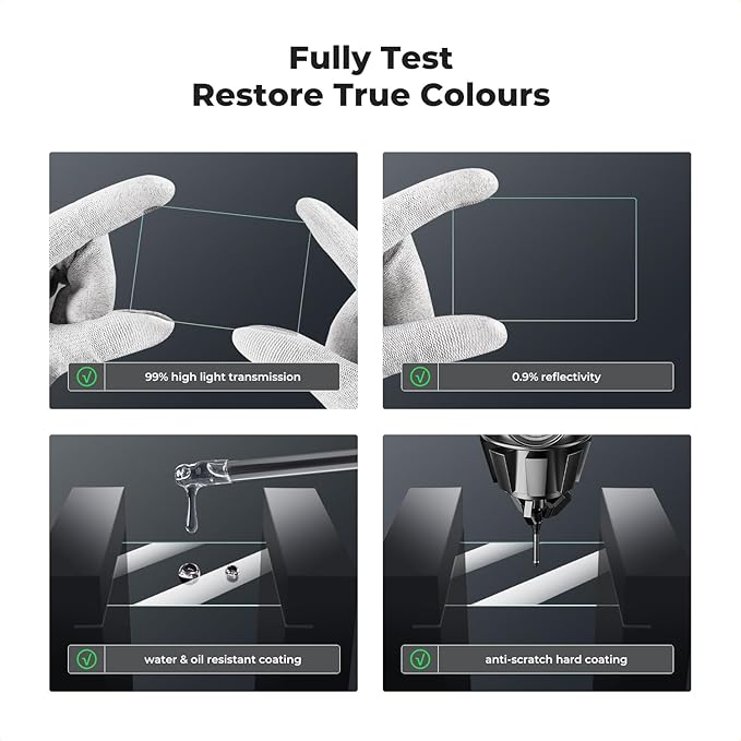 K&F CONCEPT 3pcs Screen Protector Compatible - Image 2