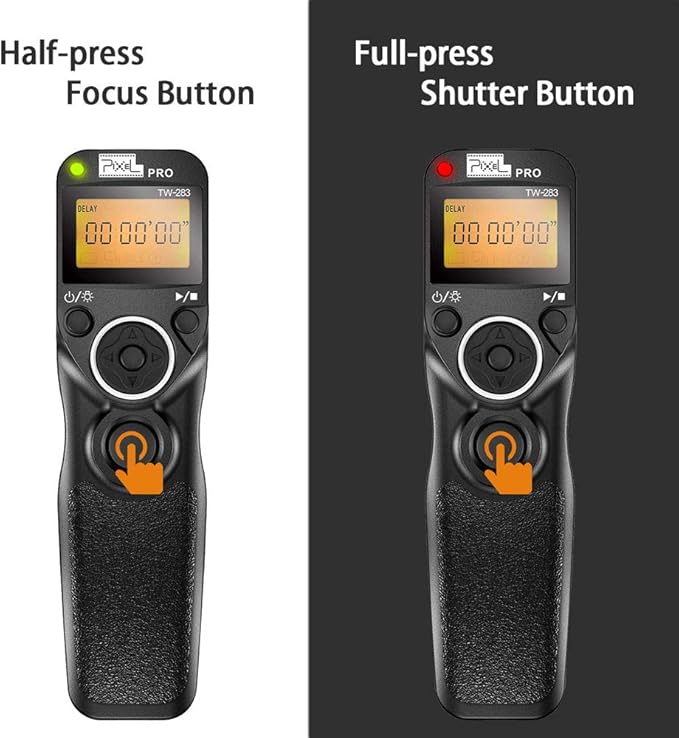 Wireless Remote Commander Shutter Release Cable Timer Pixel TW-283 S2 Wired - Image 5