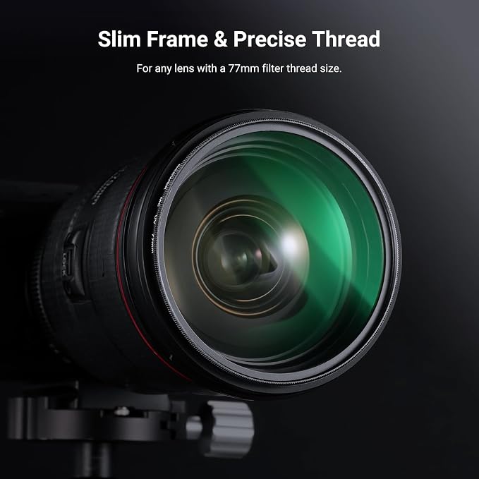 NEEWER 77mm Variable ND + CPL + UV Filter Kit - Image 8