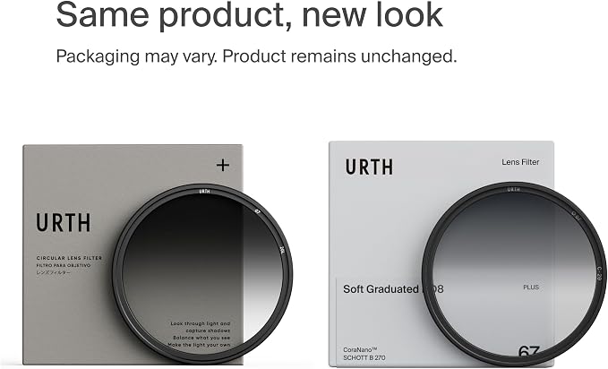 Urth 58mm Soft Graduated ND8 Lens Filter — 3-Stop, HD Optical Glass 20-Layer - Image 6