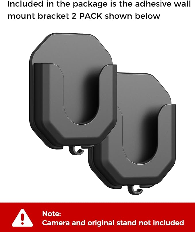 2 Pack Blink Camera No Drill No Screws Wall Mount Bracket - Image 5
