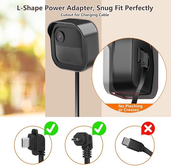 3Pack Mount for Blink Outdoor Camera, Weatherproof Protective Housing and - Image 3
