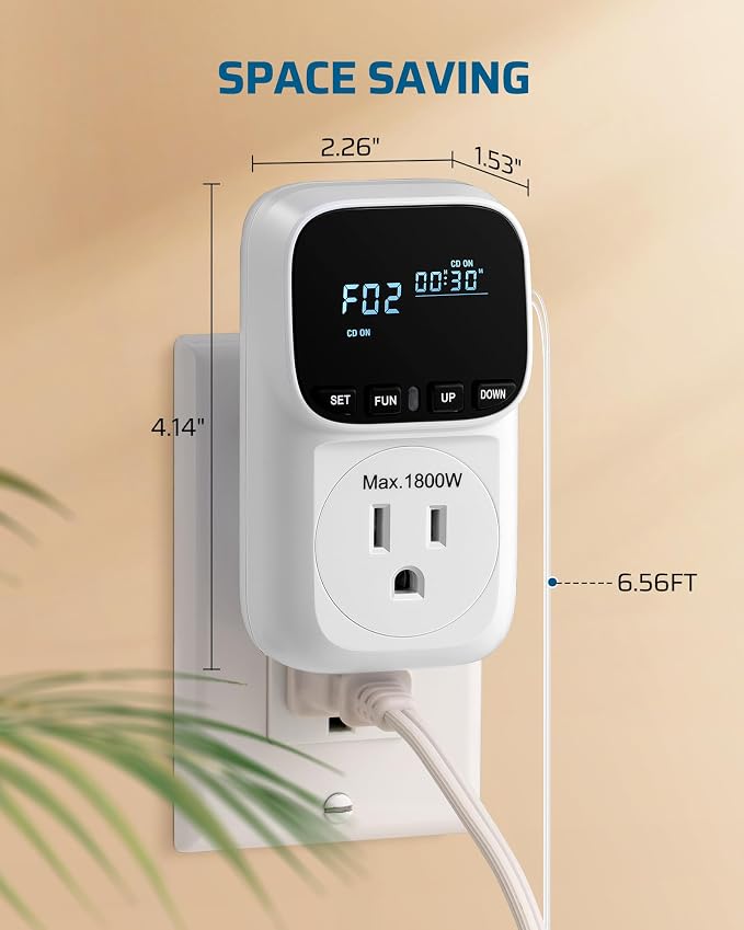 DEWENWILS Digital Temperature Controller, Heavy Duty 15A/1800W Thermostat - Image 7