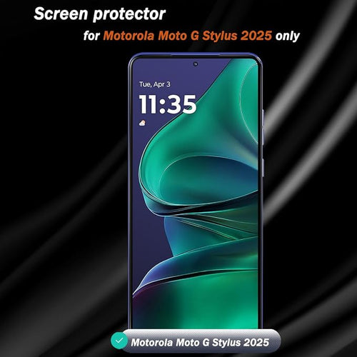 3+2 Pack Tempered Glass for Motorola Moto G Stylus 2025 Screen Protector - Image 2