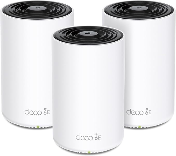 TP-Link Deco XE70 Pro AXE4900 Tri-Band WiFi 6E Mesh WiFi System by TP-Link