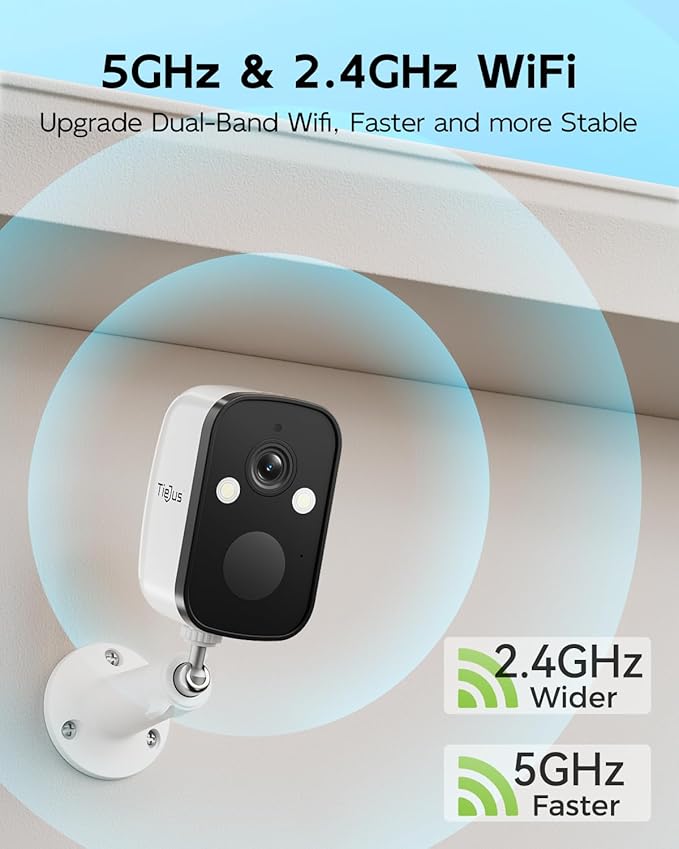 2K 5G Security Cameras Wireless Outdoor, PIR Detection, IP66/Alexa/2 Way Talk - Image 4