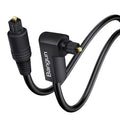 90 Degree Optical Audio Cable, 15ft Optical Cable, Slim Optical Digital Audio by Bangun