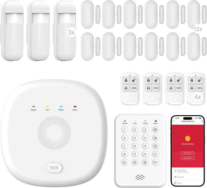 Alarm System for Home Security by Unknown