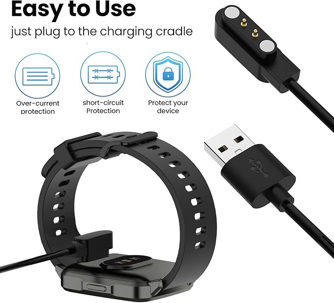 VeryFit Smartwatch Charger for IDW13/IDW16/IDW19/IDW25/IDW26/IDW28/ID208 - Image 2