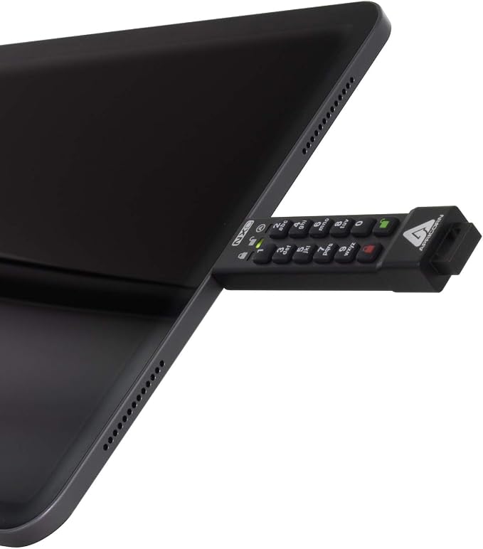 Apricorn 64GB Aegis Secure Key 3 NXC 256-Bit Hardware-Encrypted USB 3.2 Type C - Image 5