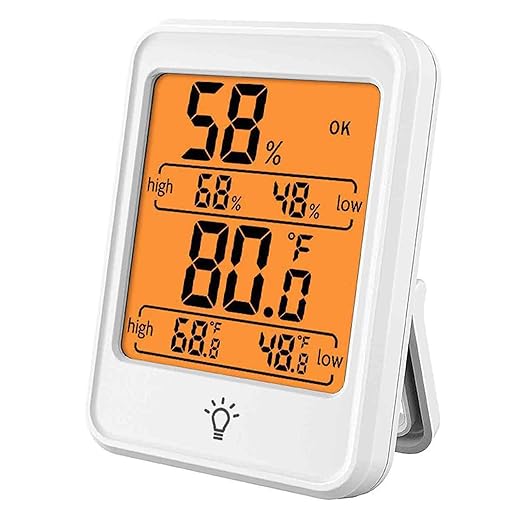Digital Thermometer Hygrometer Meter, Indoor Room Thermometer Hygrometer by Unknown