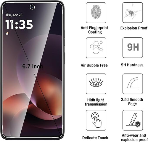 2+2 Pack for Motorola Edge 2026 Screen Protector - Image 2