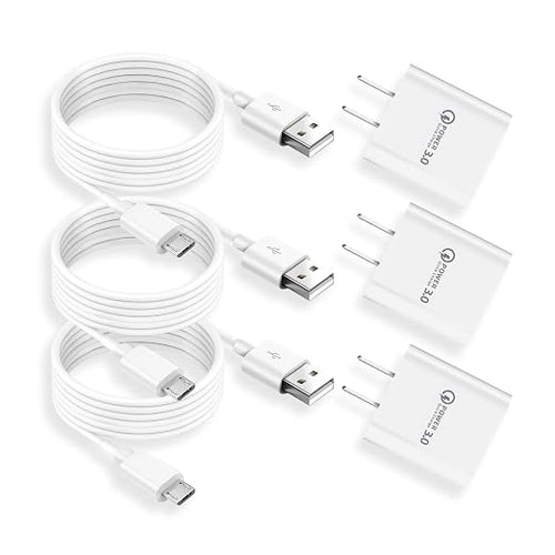 3 Pack 10ft QC3.0 Quick Charger by Unknown