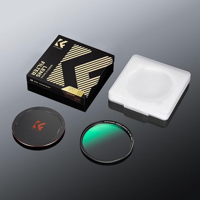 K&F CONCEPT 62mm Magnetic MC UV Lens Protection Filter + Lens Filter Cap - Image 8