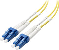 Cable Matters Plenum Rated Duplex OS2 Single Mode Fiber Optic Patch Cable - 5m by CableMatters
