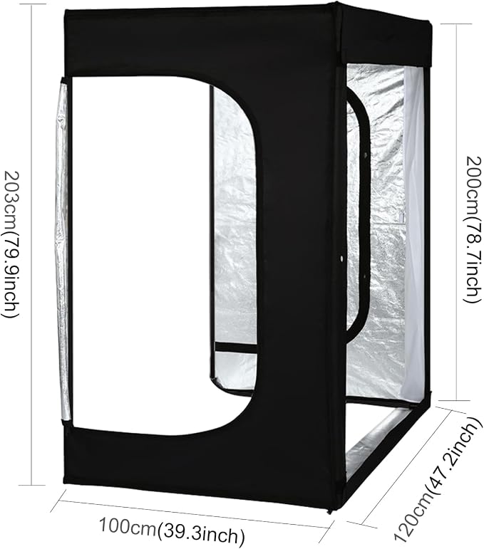 48"x78"x40" Large Photo Studio Light Box Photography, 8 Light LED Panels - Image 7
