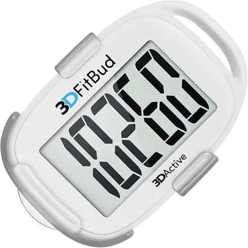 3DActive 3DFitBud Simple Step Counter Walking 3D Pedometer by 3DActive