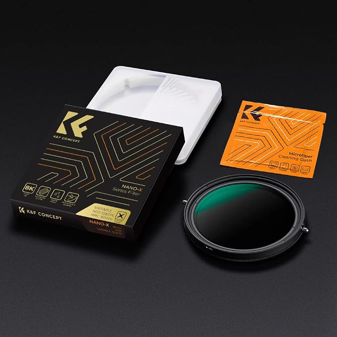 K&F CONCEPT 43mm Variable Fader ND2-ND32 ND Filter and CPL Circular Polarizing - Image 8