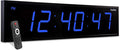 Ivation Huge Oversized 72" Large Digital LED Clock | Big Digital Clock by Ivation