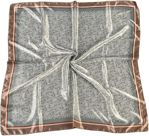 4Pcs Silk Head Scarves for Women Satin Hair Scarf 35”Large Square Bandana Silk - Image 2