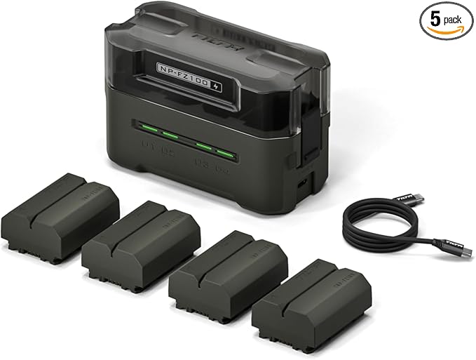 Tilta NP-FZ100 Portable Charging Station | Works by Tilta