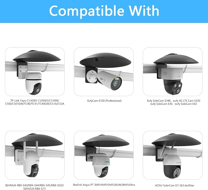 2 in 1 Security Camera Sun Rain Cover - Image 3