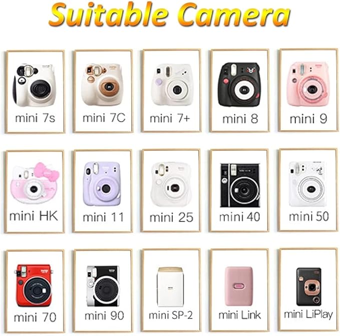 Fujifilm Instax Mini Instant Camera Film: 20 Shoots Total, - Image 5