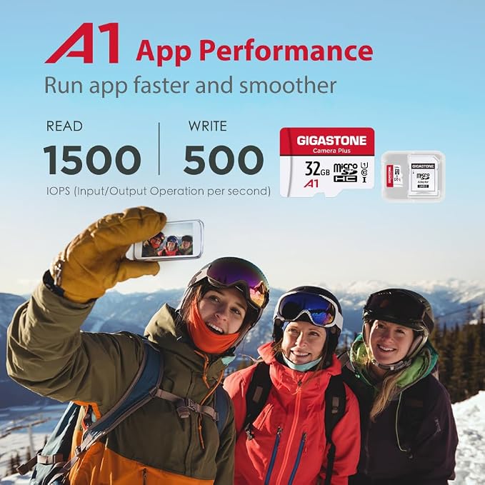 GIGASTONE Micro SD Card 32GB, Camera Plus, MicroSDHC Memory Card - Image 5