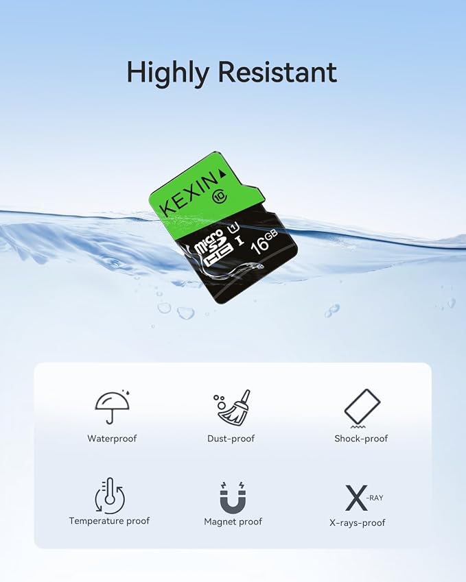 KEXIN 16GB Micro SD Card 5 Pack microSDHC Memory Card UHS-I C10 U1 Micro SD - Image 8
