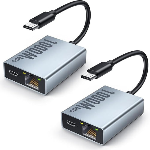 1000 Mbps Ethernet Adapter for Fire TV Stick, ELECTOP Micro USB to RJ45 Gigabit by Electop