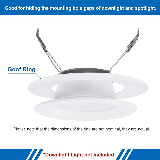 PATIKIL 6.3" ID 10.04" OD Goof Rings - Image 3