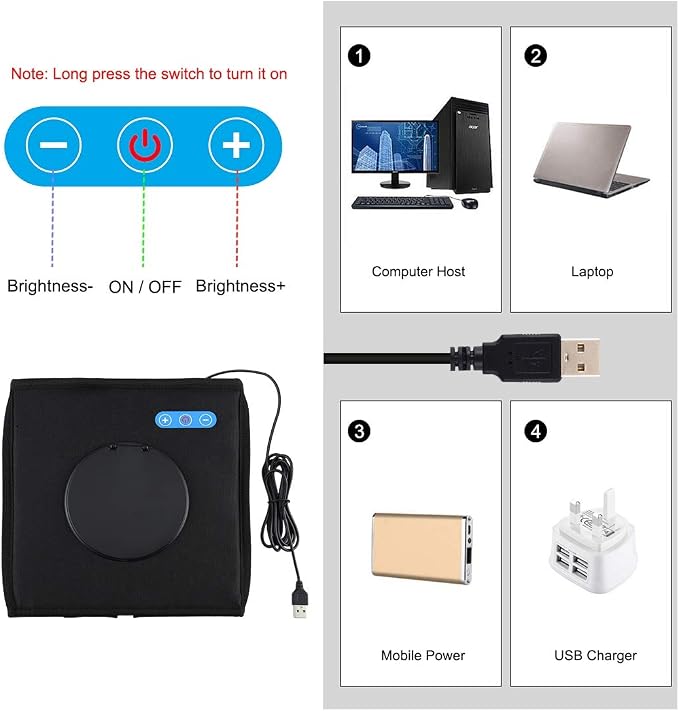 Photo Studio Light Box PULUZ 9.8in/25cm Portable Folding Photography Shooting - Image 3