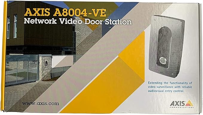 Axis Communications 0673-001 A8004-VE Video Door Station, Network Surveillance - Image 2