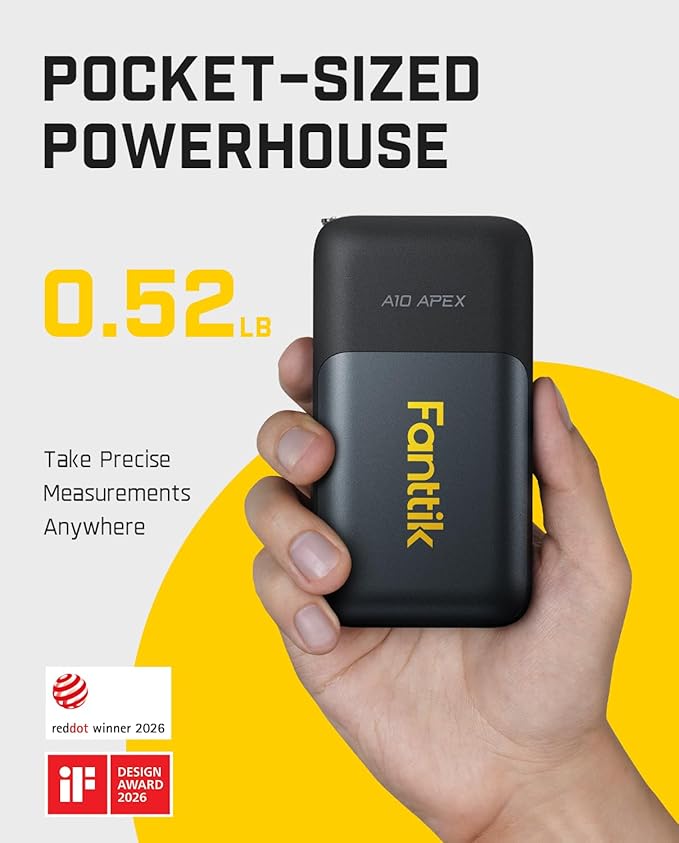 Fanttik A10 Apex 3-in-1 Digital Laser Tape Measure - Image 6