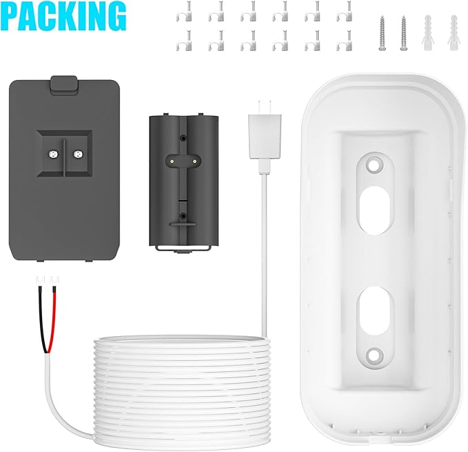25FT/7.5M Power Adapter Kit for myQ Smart Garage Video Keypad, Weatherproof - Image 7