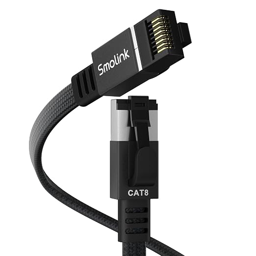 Smolink Cat 8 Ethernet Cable 3 ft by Smolink