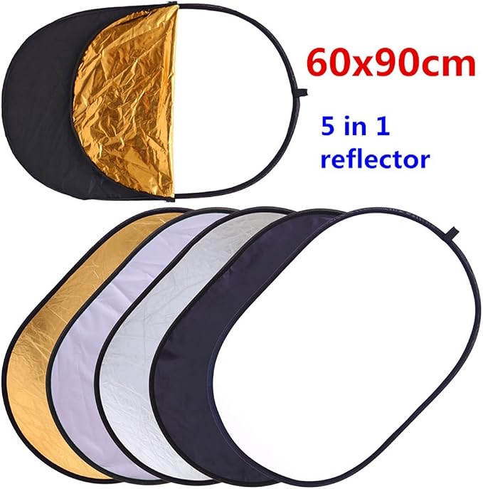 Collapsible 5-in-1 Oval Reflector Diffusers - Image 8