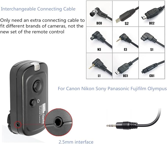 Pixel RW221-N3 Camera Remote Shutter Release Wireless Radio Control Compatible - Image 4