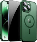 for iPhone 14 Pro Case with Privacy Screen Protector and Camera Protection by ZOZDOKG